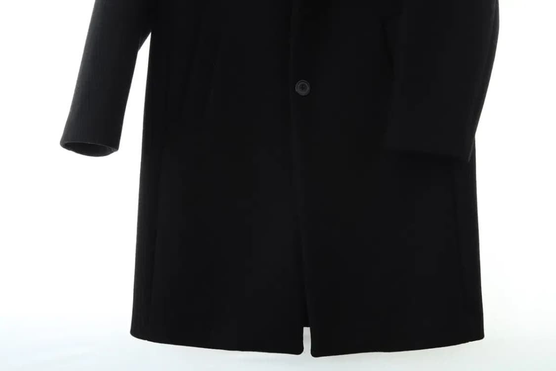 (M-L) 페이퍼리즘 코트자켓 롱 블랙 놈코어 트렌드-16626 상품이미지4