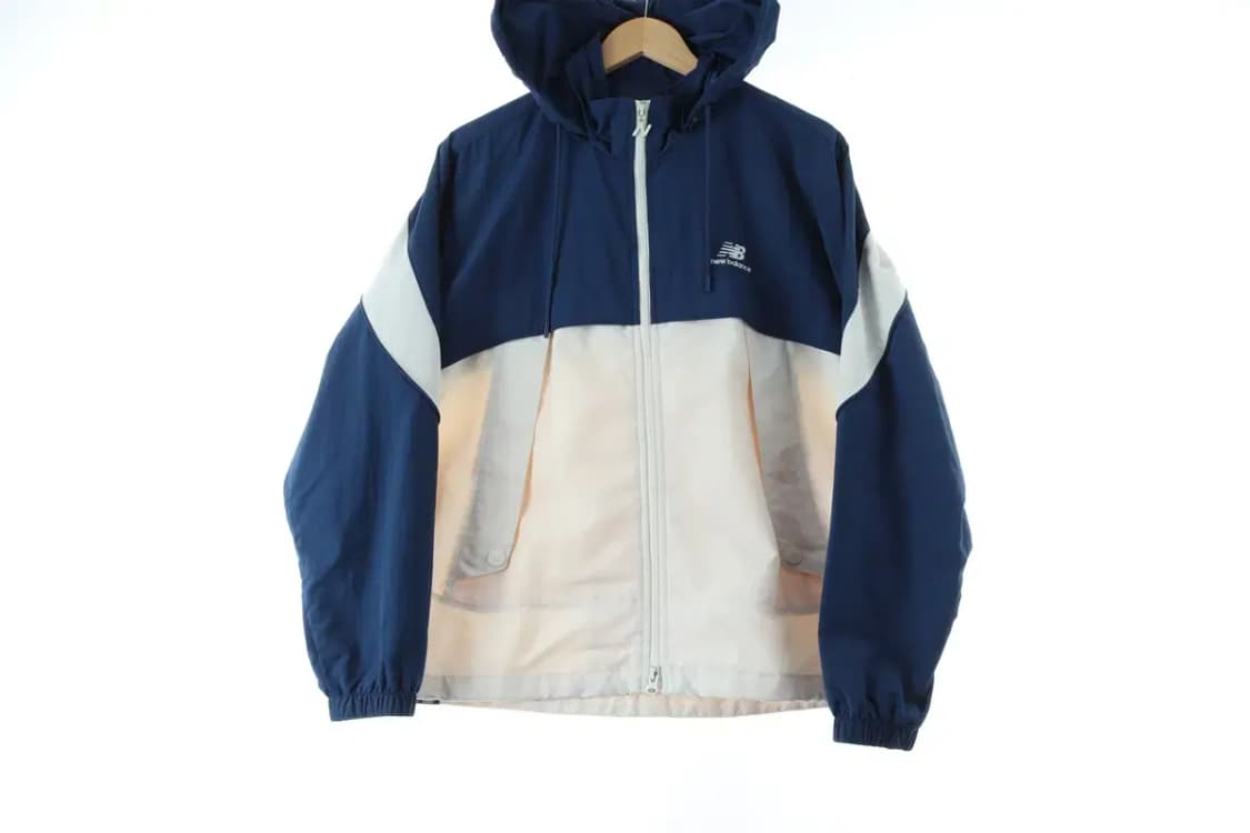 (S-M) 뉴발란스 집업 바람막이 점퍼자켓 UNI 컬러블록-1662A 상품이미지2
