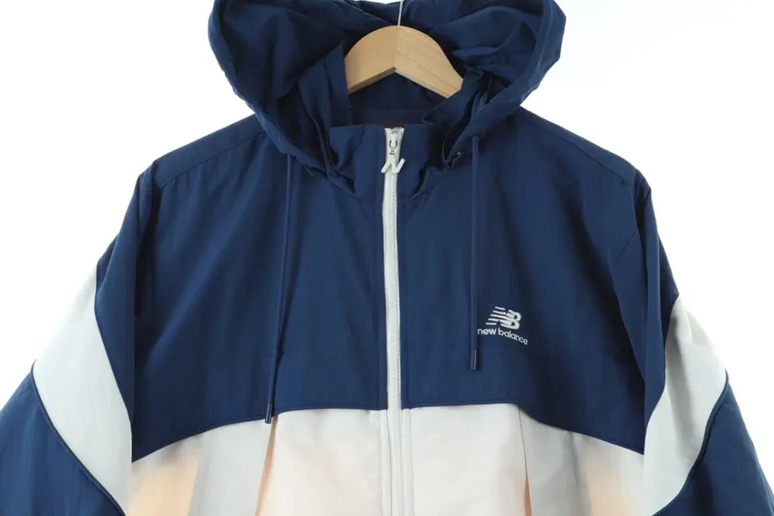 (S-M) 뉴발란스 집업 바람막이 점퍼자켓 UNI 컬러블록-1662A 상품이미지3