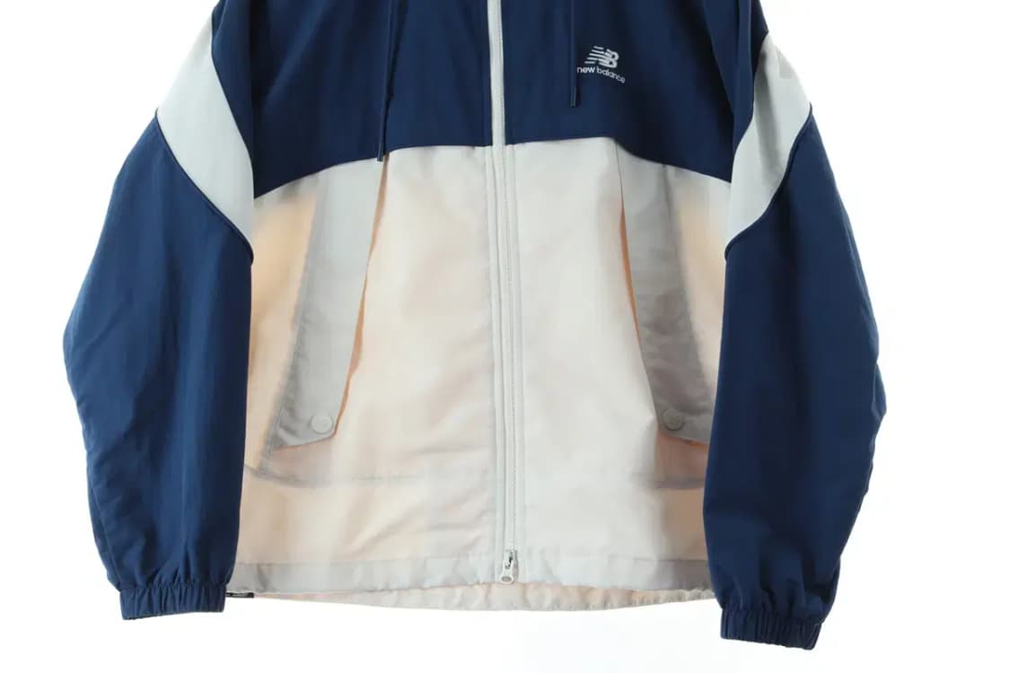 (S-M) 뉴발란스 집업 바람막이 점퍼자켓 UNI 컬러블록-1662A 상품이미지4