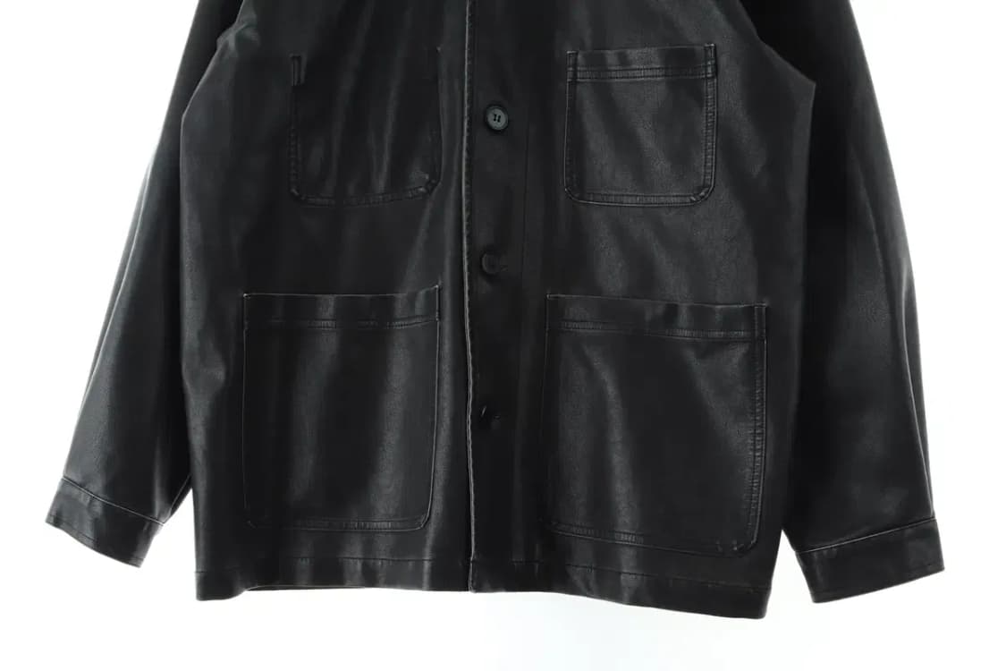 (L-XL) 파르티멘토 집업 바람막이 점퍼자켓 레더 프렌츠-1662B 상품이미지4