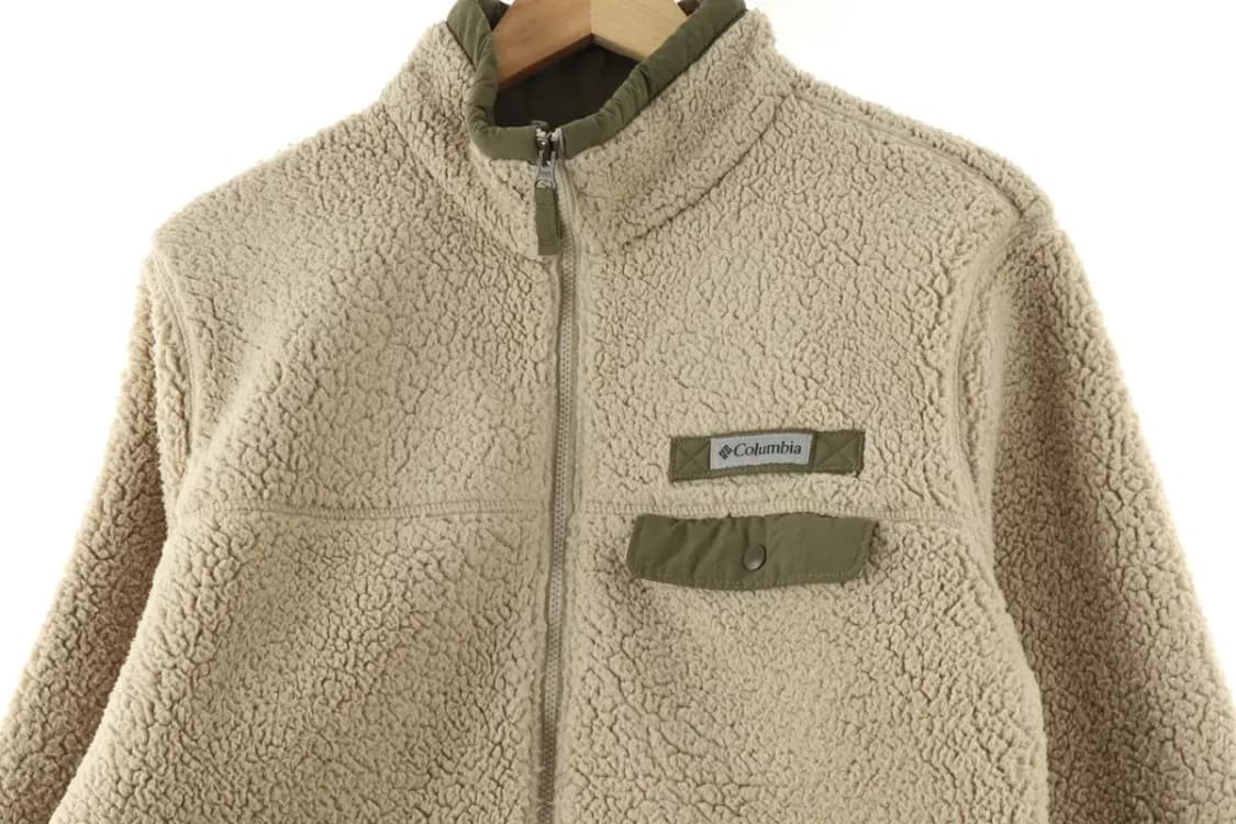 (L-XL) 컬럼비아 집업 바람막이 점퍼자켓 베이지 쑥 정석-1662E 상품이미지3