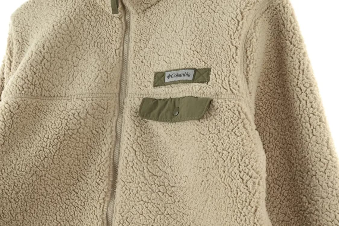 (L-XL) 컬럼비아 집업 바람막이 점퍼자켓 베이지 쑥 정석-1662E 상품이미지5