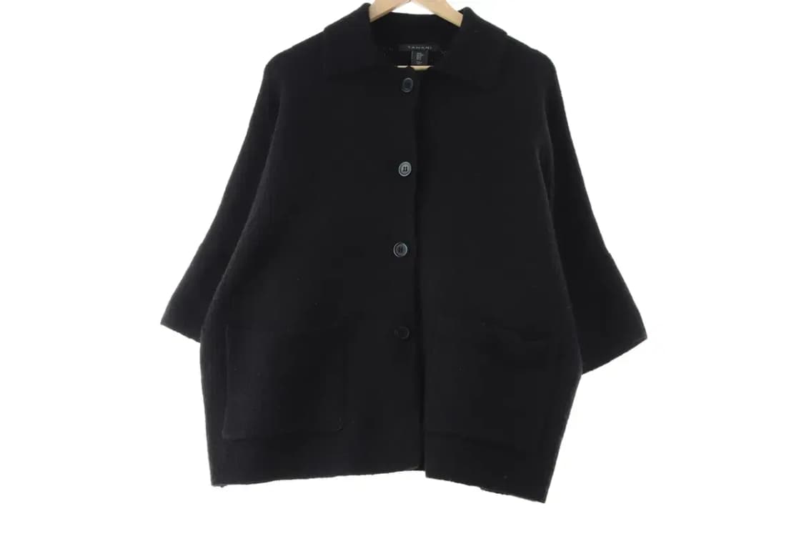 W(L-XL) 타하리 니트 앞포켓 블랙 따뜻 희귀-16632 상품이미지2