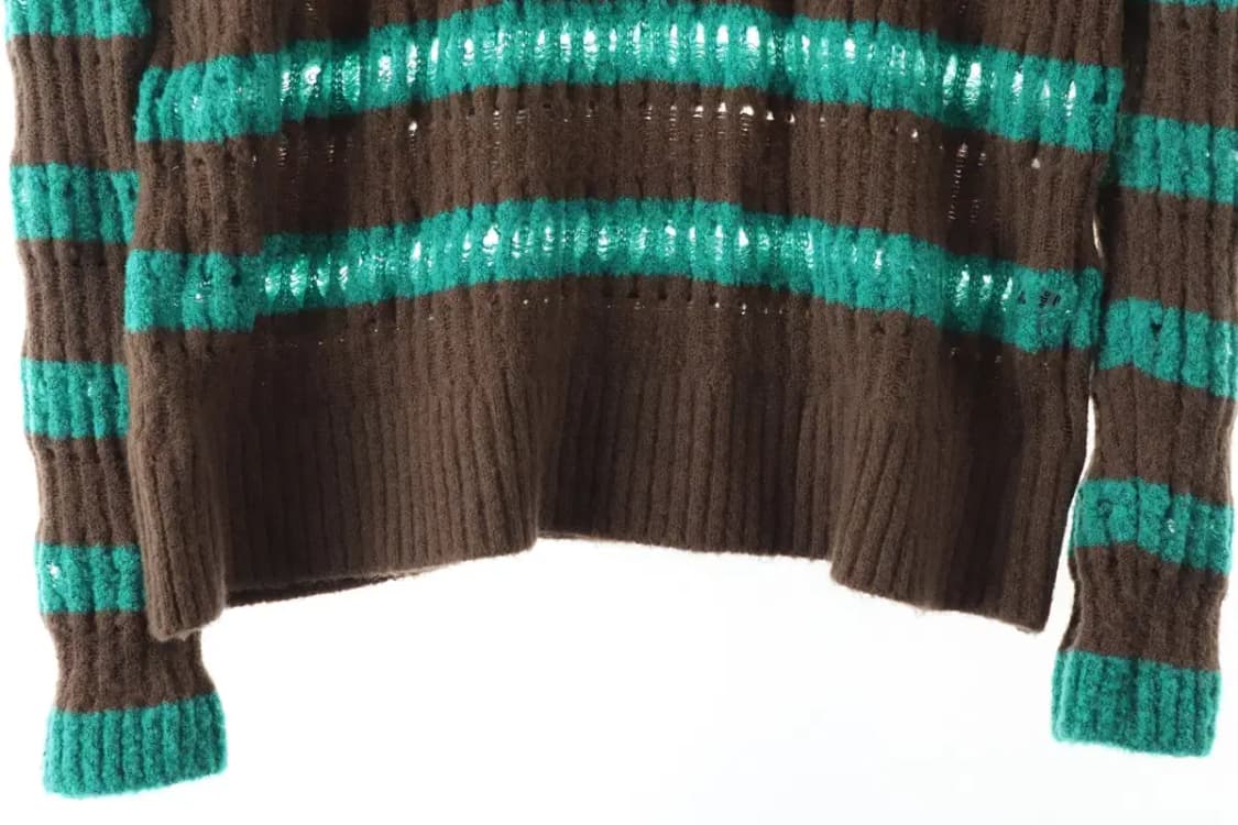 (XL-2XL) 앤더슨벨 니트 버플 스트라이프 스웨터 희귀-16635 상품이미지5