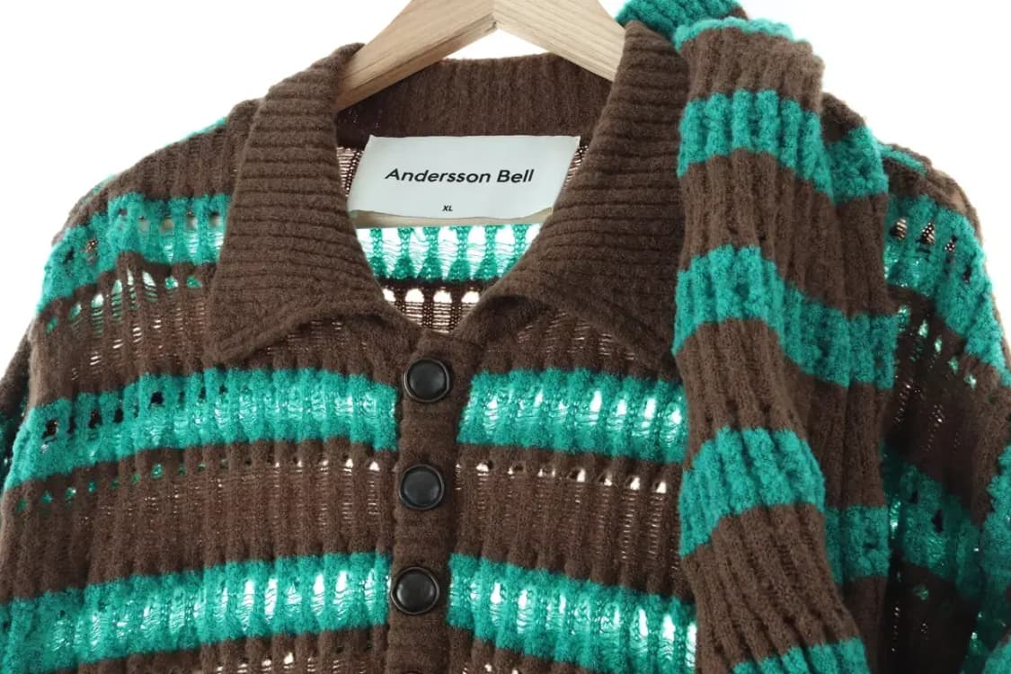 (XL-2XL) 앤더슨벨 니트 버플 스트라이프 스웨터 희귀-16635 상품이미지6