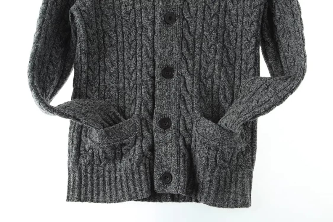 (L-XL) 포레스트캠프 니트 케이플 꽈배기 가디건 두툼-16639 상품이미지4