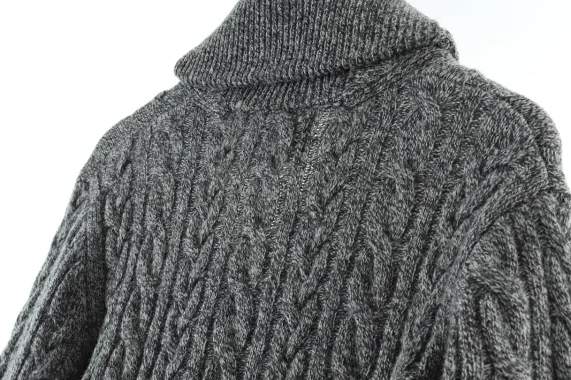 (L-XL) 포레스트캠프 니트 케이플 꽈배기 가디건 두툼-16639 상품이미지8