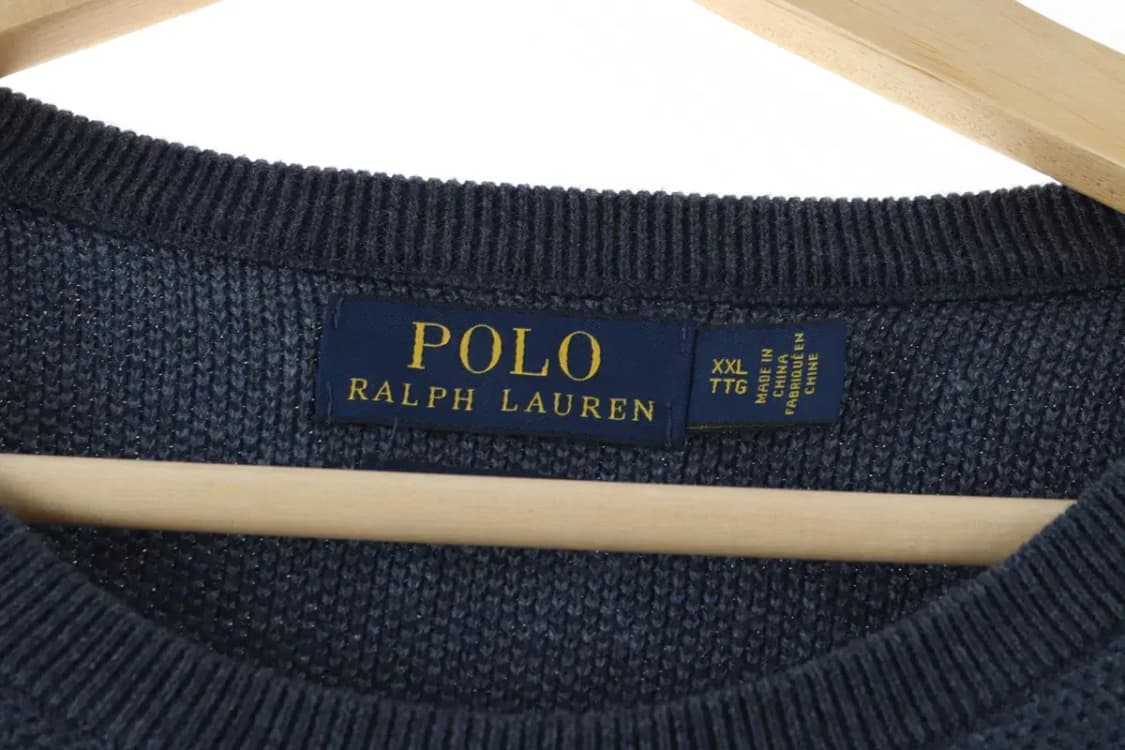 (2XL-4XL) 폴로 랄프로렌 니트 빅사이즈 네이비 따뜻-1663C 상품이미지6