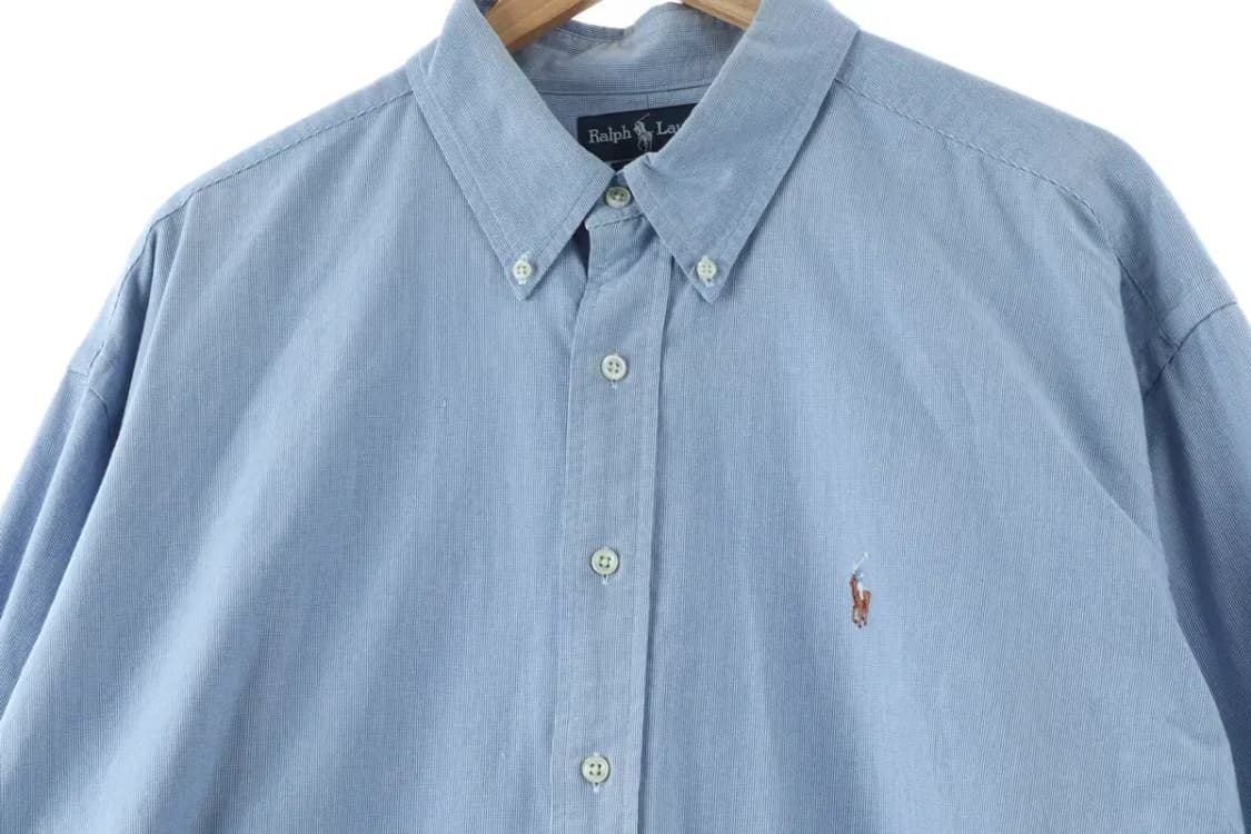 (2XL-4XL) 폴로 랄프로렌 셔츠 남방 빅 옥스포드 블루-1663E 상품이미지3