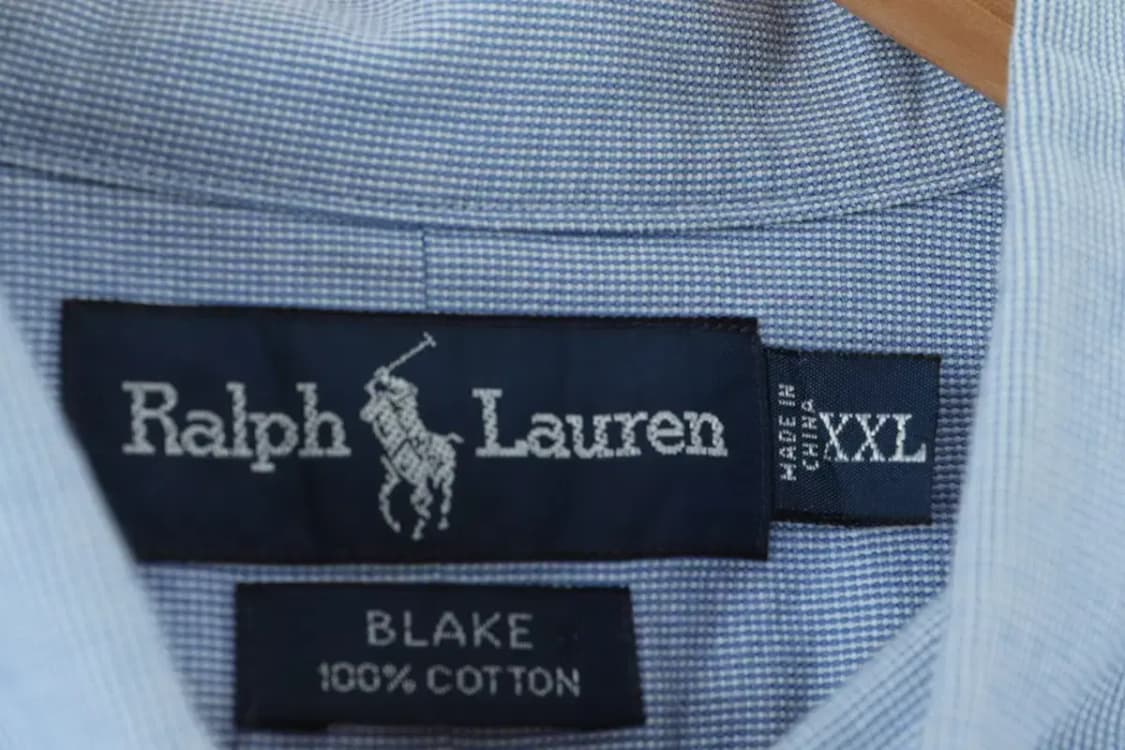 (2XL-4XL) 폴로 랄프로렌 셔츠 남방 빅 옥스포드 블루-1663E 상품이미지6