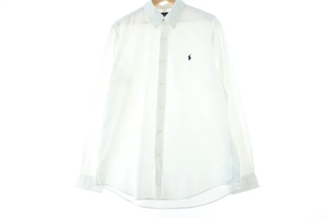 (L-XL) 폴로 랄프로렌 셔츠 남방 화이트 옥스포드 국룰-1663F 상품이미지2