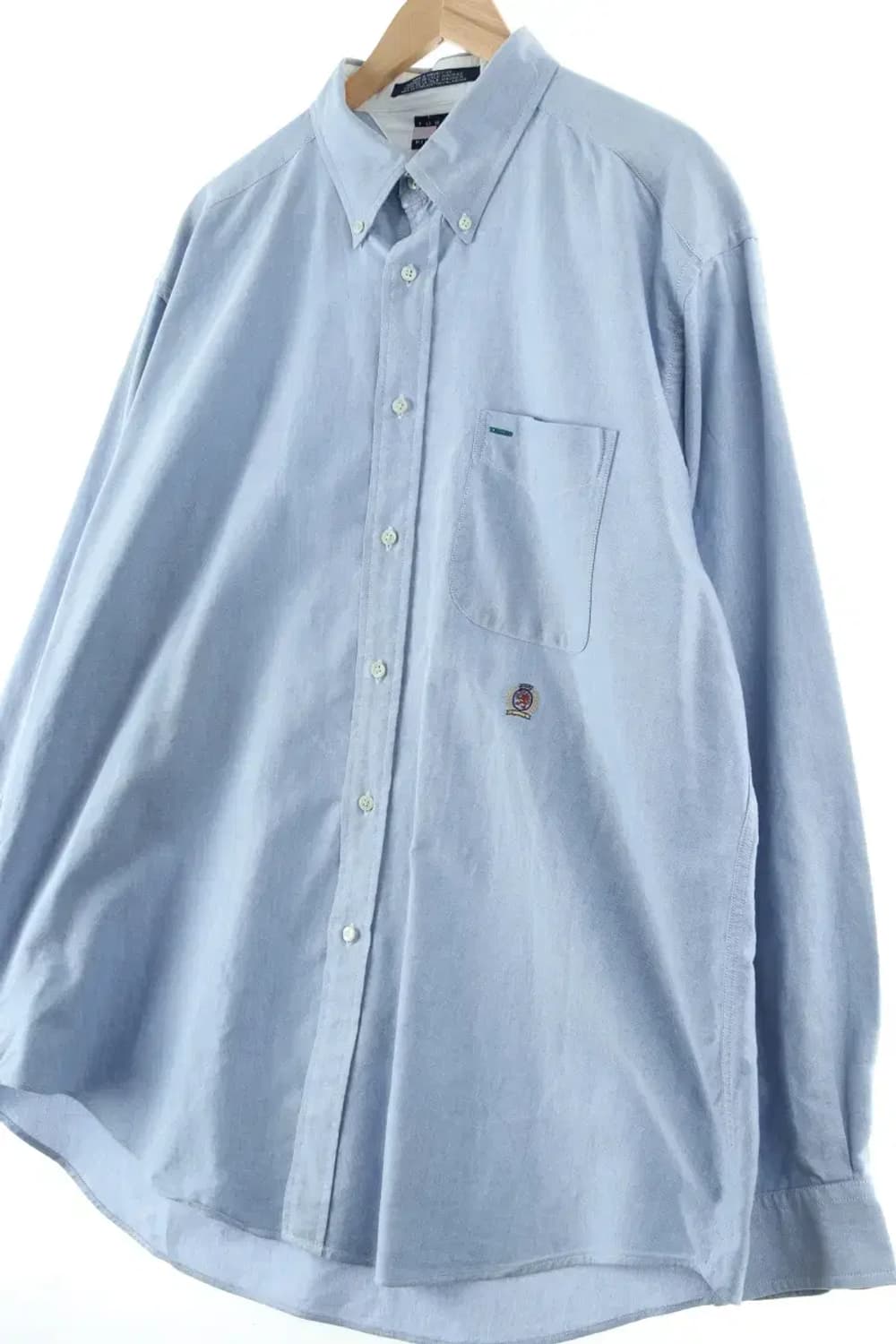 (XL-2XL) 타미힐피거 셔츠 남방 옥스포드 빅사이즈 블루-16640 상품이미지1