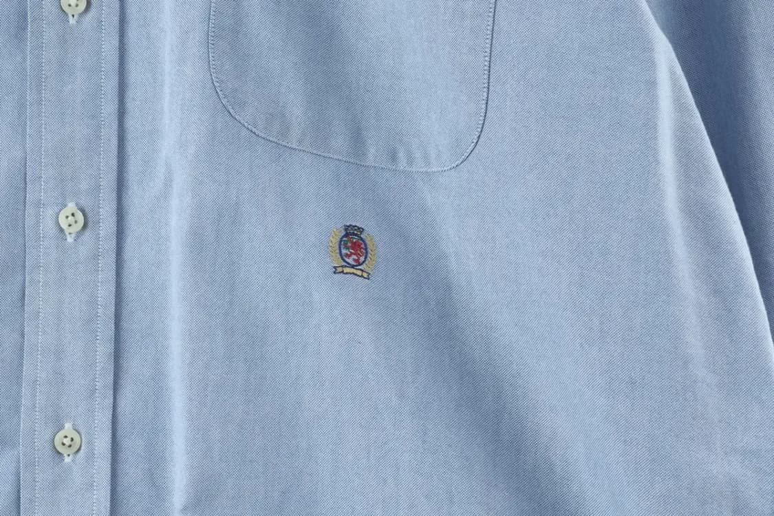 (XL-2XL) 타미힐피거 셔츠 남방 옥스포드 빅사이즈 블루-16640 상품이미지5