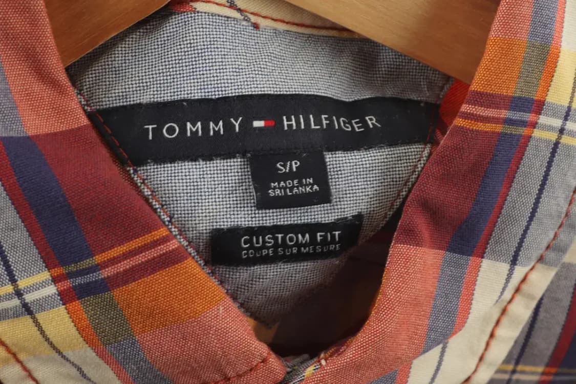 (S-M) 타미힐피거 셔츠 남방 아메카지 체크 이쁨-16642 상품이미지6