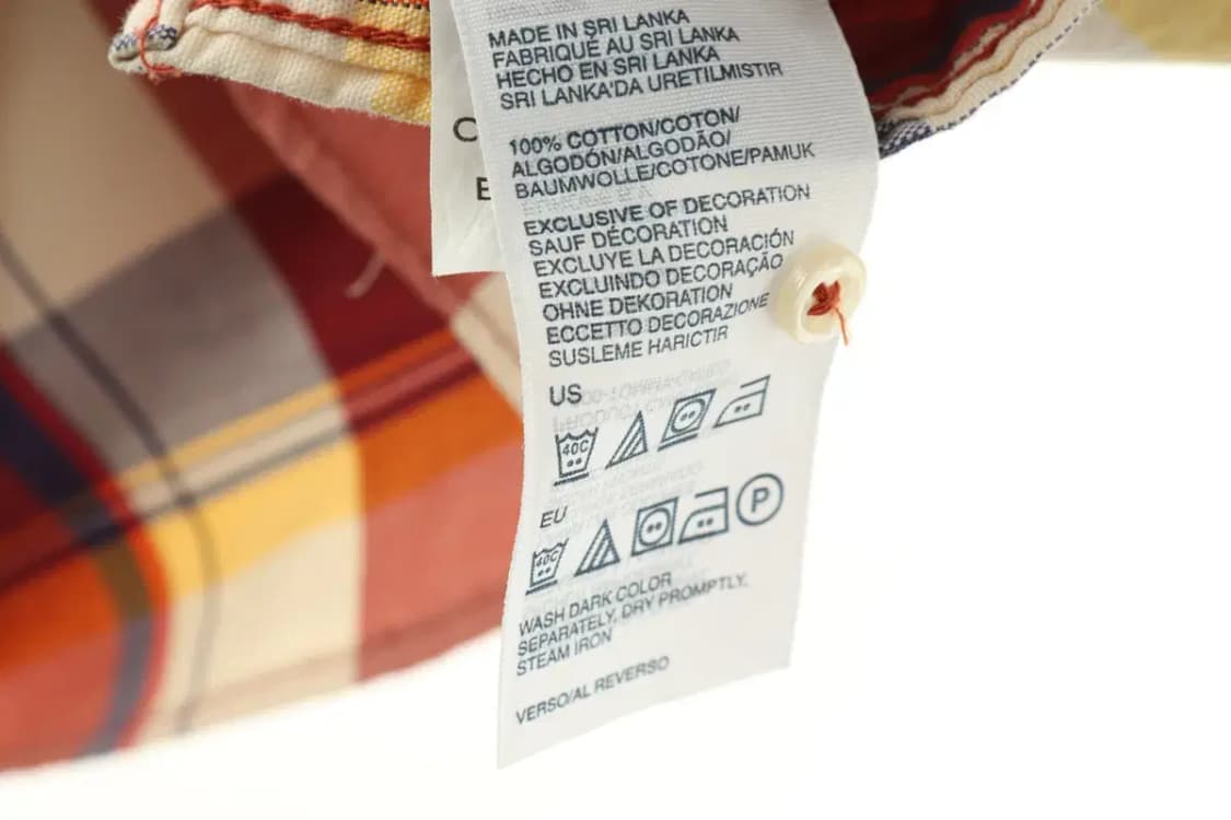 (S-M) 타미힐피거 셔츠 남방 아메카지 체크 이쁨-16642 상품이미지7