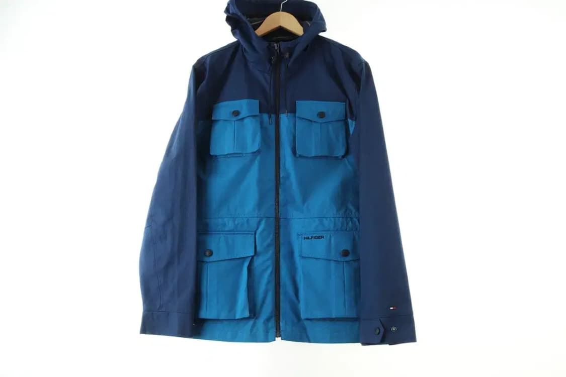 (L-XL) 타미힐피거 집업 바람막이 점퍼자켓 4포켓 고프-1664B 상품이미지3