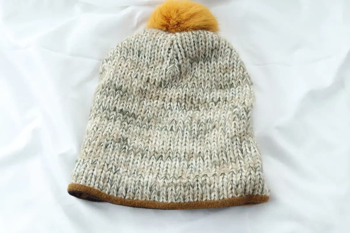 (F) 베네통 모자 니트 비니 방울-2688 상품이미지3