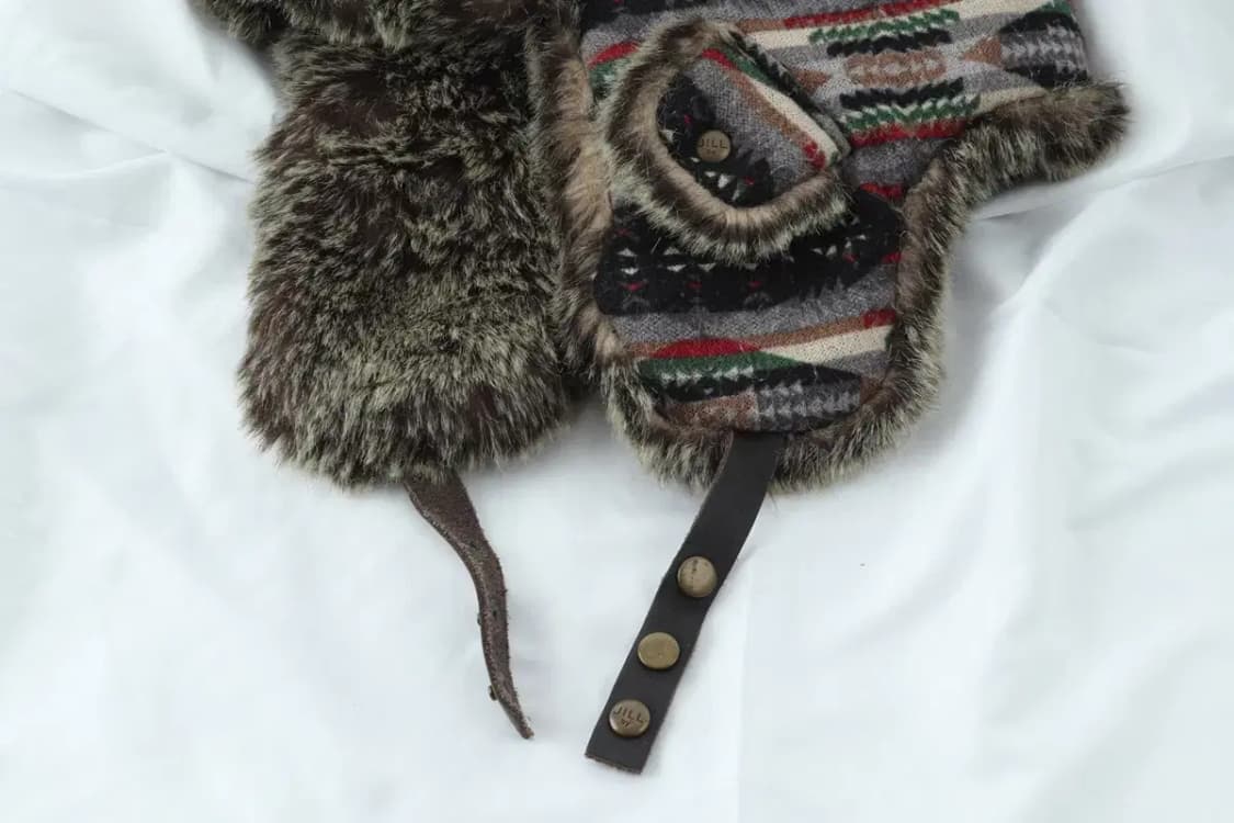 (F) 질스튜어트 모자 Y2K 방한 노르딕 트루퍼햇 군밤-268E 상품이미지3