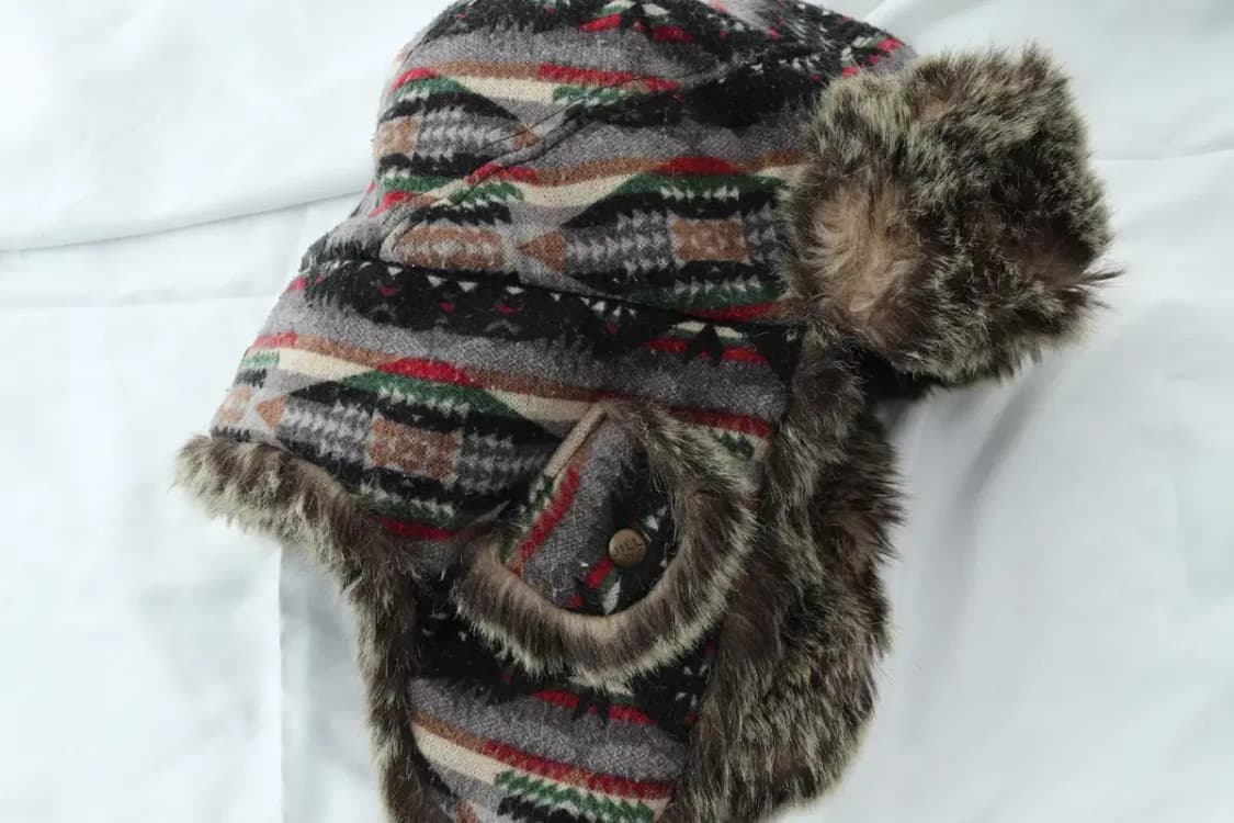 (F) 질스튜어트 모자 Y2K 방한 노르딕 트루퍼햇 군밤-268E 상품이미지5