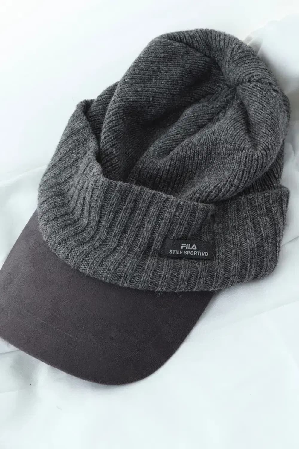 (F) 휠라 모자 소라게 골프 귀덮개 비니 캡-2693 상품이미지1