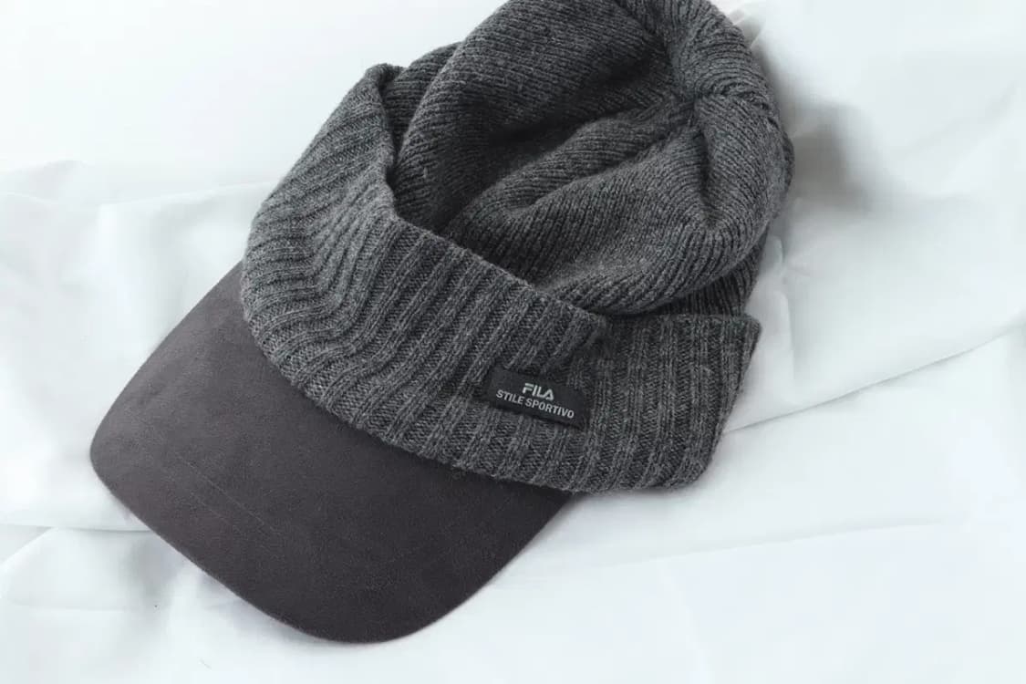 (F) 휠라 모자 소라게 골프 귀덮개 비니 캡-2693 상품이미지2