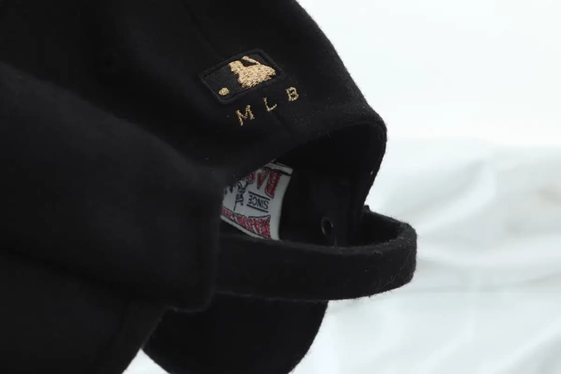 (F) MLB 엠엘비 모자 뉴욕 양키즈 블랙 방한 겨울용-2695 상품이미지5