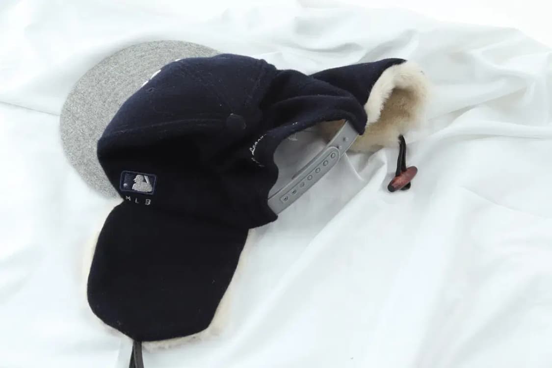 (F) MLB 엠엘비 모자 귀덮개 뉴욕 양키즈 희귀 트루퍼햇-2696 상품이미지6