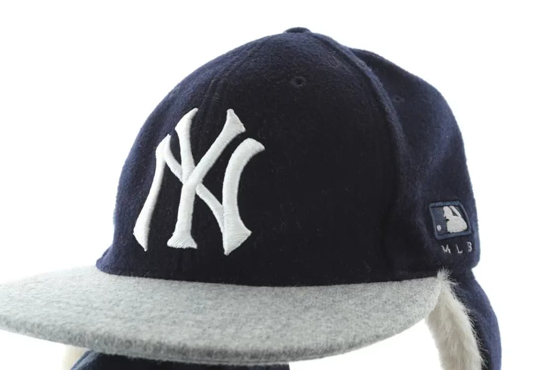 (F) MLB 엠엘비 모자 귀덮개 뉴욕 양키즈 희귀 트루퍼햇-2696 상품이미지7
