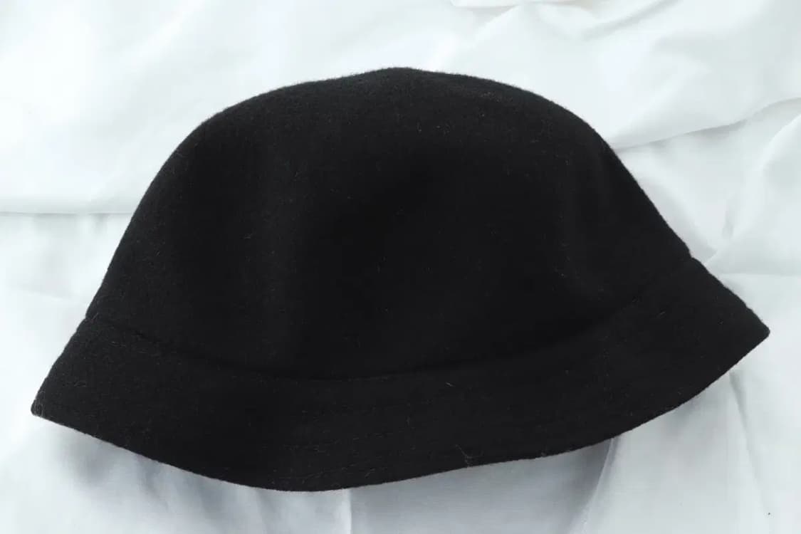 (F) 캉골 모자 울 니트 희귀 매물 벙거지 버킷햇 블랙 국룰-2699 상품이미지4