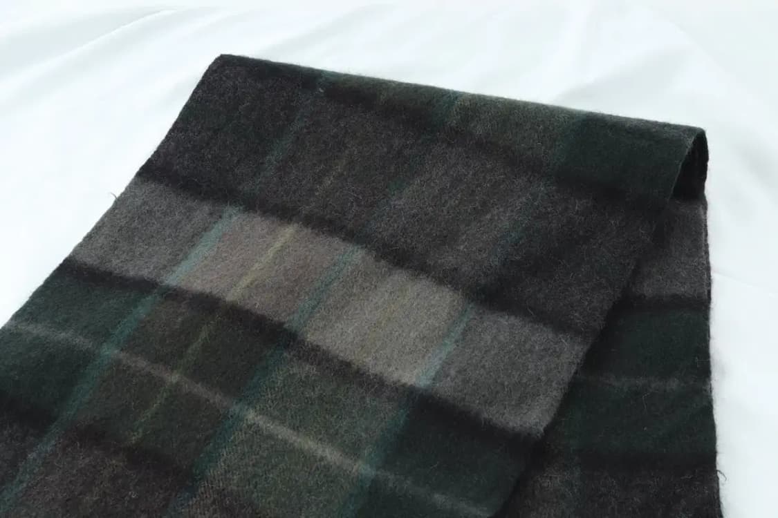 (F) 브랜드빈티지 목도리 머플러 캐시미어 일본 체크-2668 상품이미지2