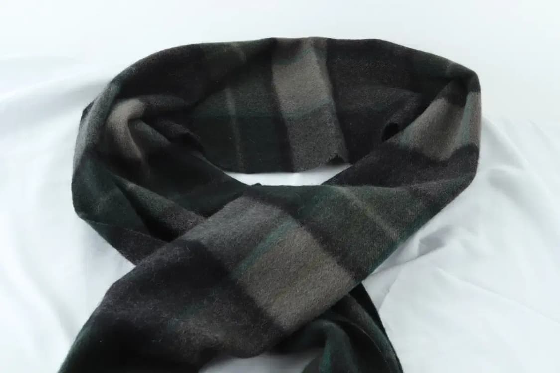 (F) 브랜드빈티지 목도리 머플러 캐시미어 일본 체크-2668 상품이미지6