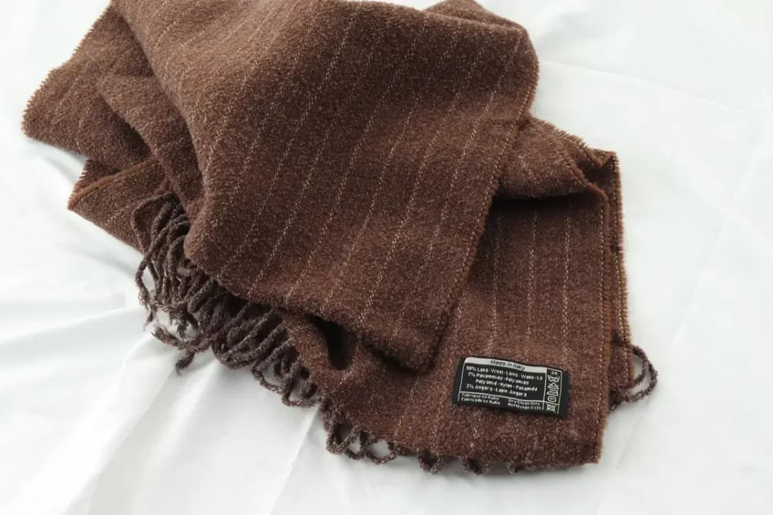 (F) 브랜드빈티지 목도리 머플러 딥브라운 이태리 고급 따뜻-2669 상품이미지2