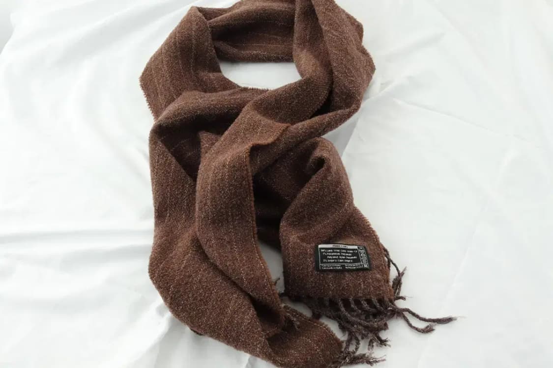 (F) 브랜드빈티지 목도리 머플러 딥브라운 이태리 고급 따뜻-2669 상품이미지4