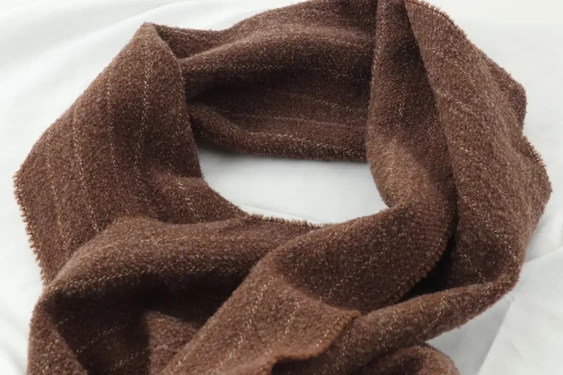 (F) 브랜드빈티지 목도리 머플러 딥브라운 이태리 고급 따뜻-2669 상품이미지5