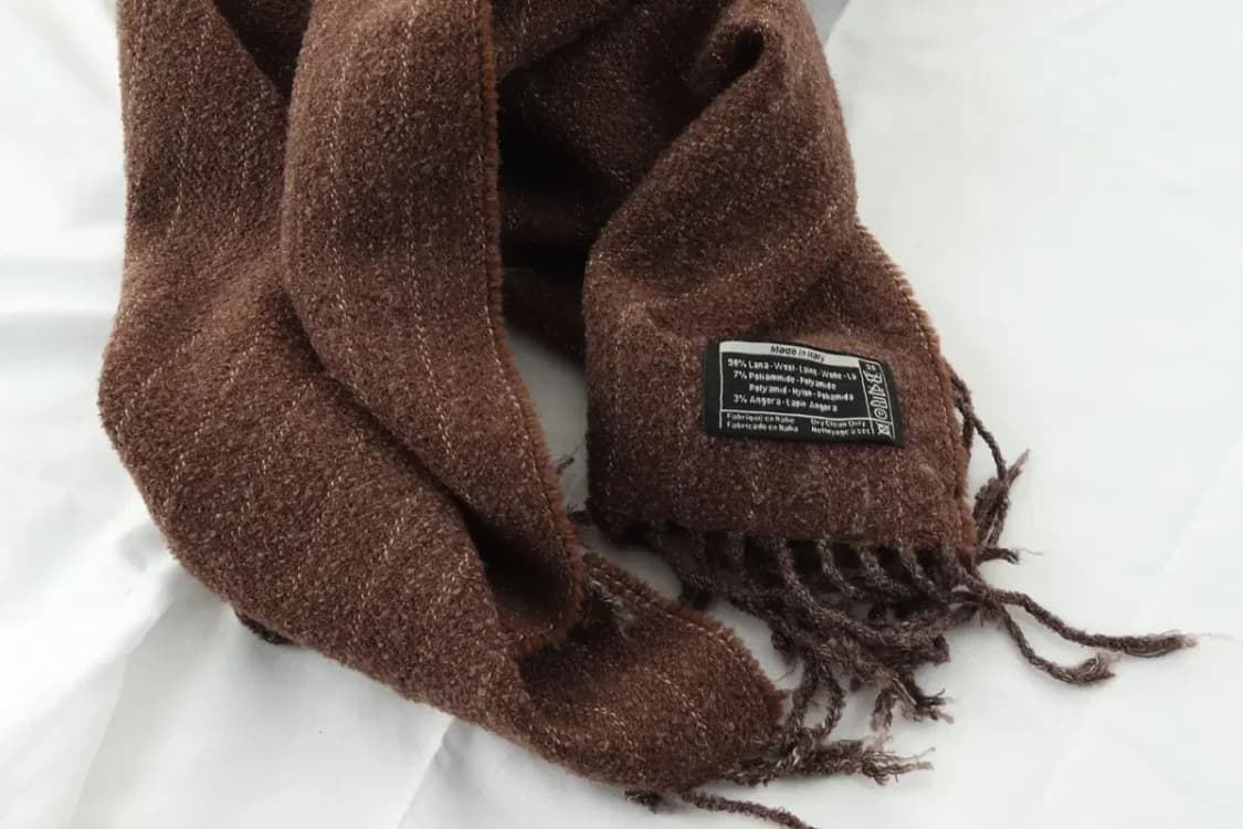 (F) 브랜드빈티지 목도리 머플러 딥브라운 이태리 고급 따뜻-2669 상품이미지6