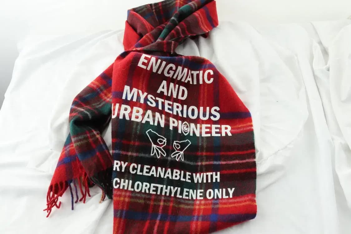 (F) 목도리 머플러 크리스마스 타탄체크 희귀-2672 상품이미지4