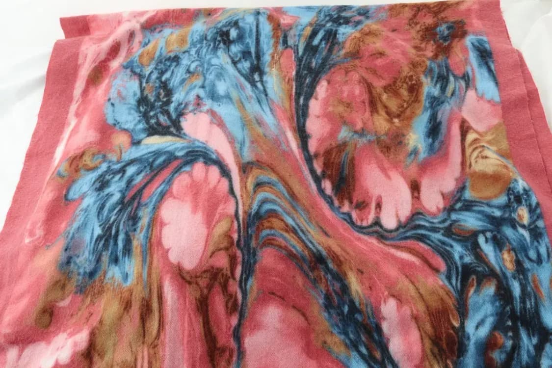 (F) 브랜드빈티지 목도리 머플러 숄 케이프 유화 솜사탕-2673 상품이미지7