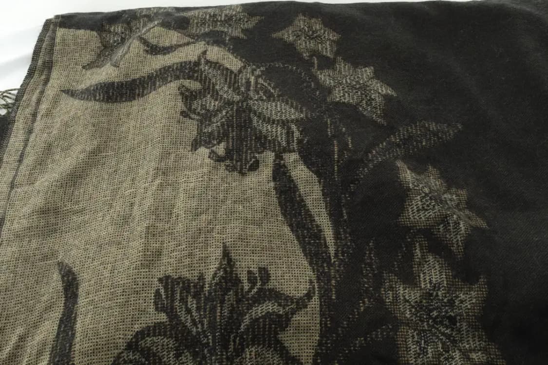 (F) 슈페리어 목도리 머플러 꽃무늬 케이플 숄 롱 따뜻-2674 상품이미지3