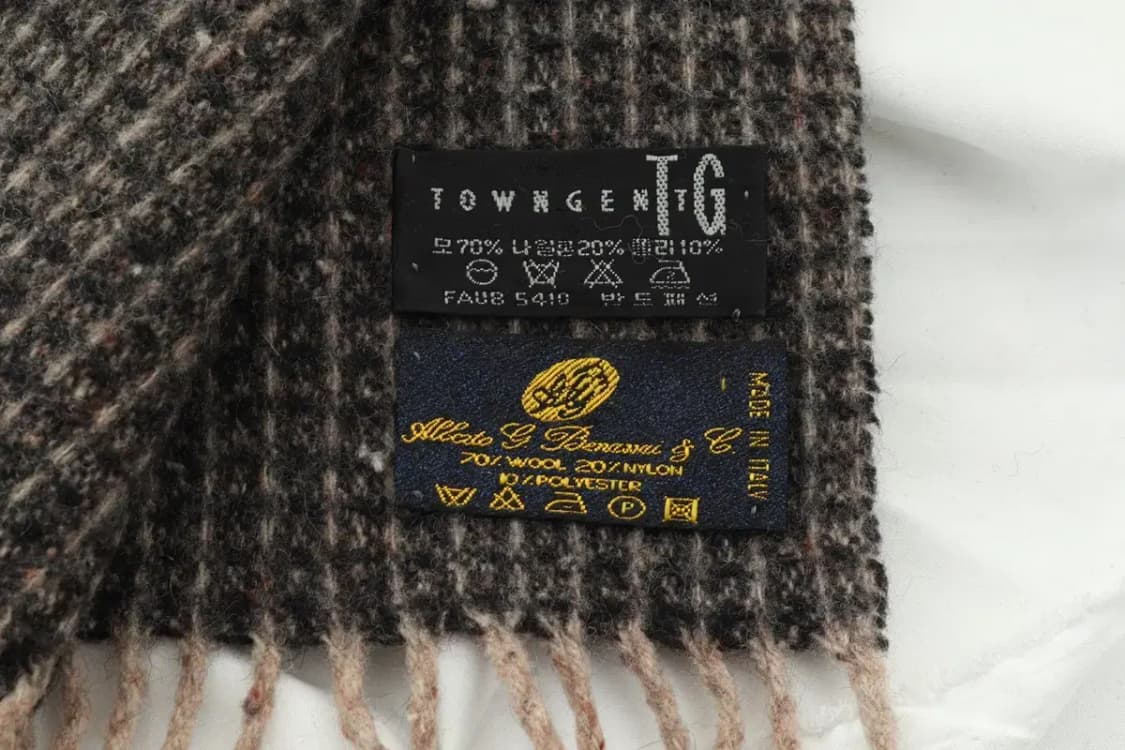 (F) 브랜드빈티지 목도리 머플러 이태리 반도패션 TG 고급-2676 상품이미지3