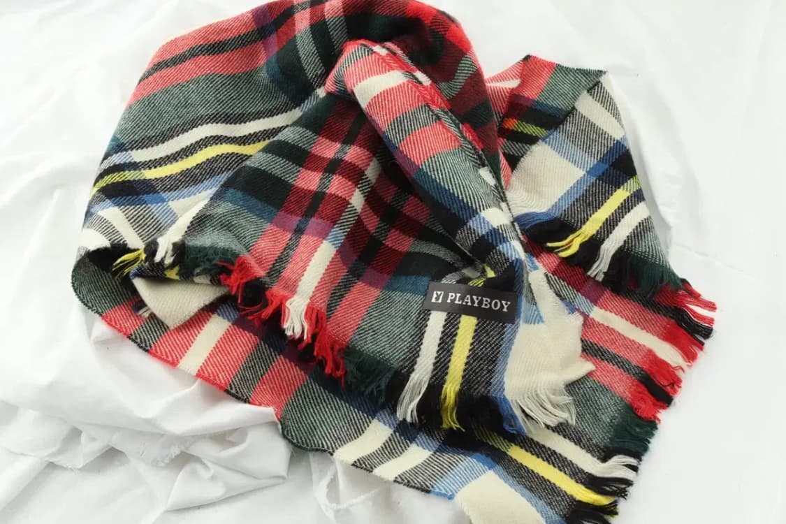 (F) 브랜드빈티지 목도리 머플러 크리스마스 타탄체크 따뜻-267A 상품이미지2