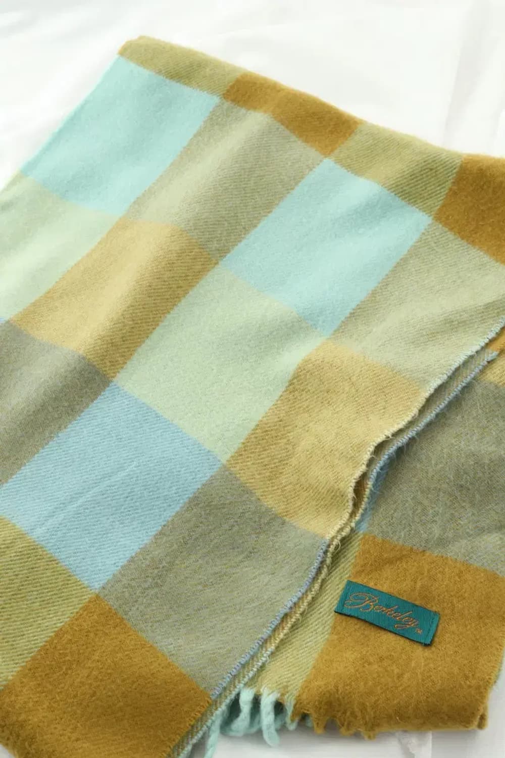 (F) 브랜드빈티지 목도리 머플러 비비디 체크 보들보들-267B 상품이미지1