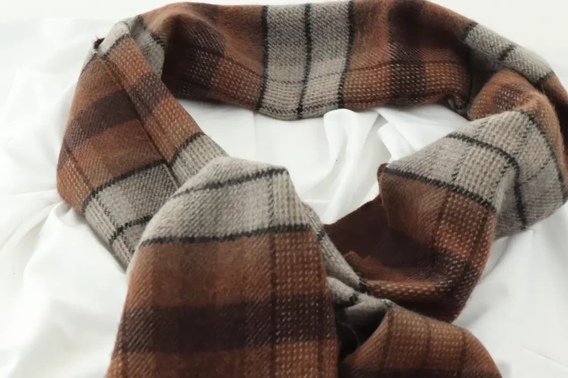 (F) 마리끌레르 목도리 머플러 사용감 체크 보들 따뜻-267E 상품이미지5