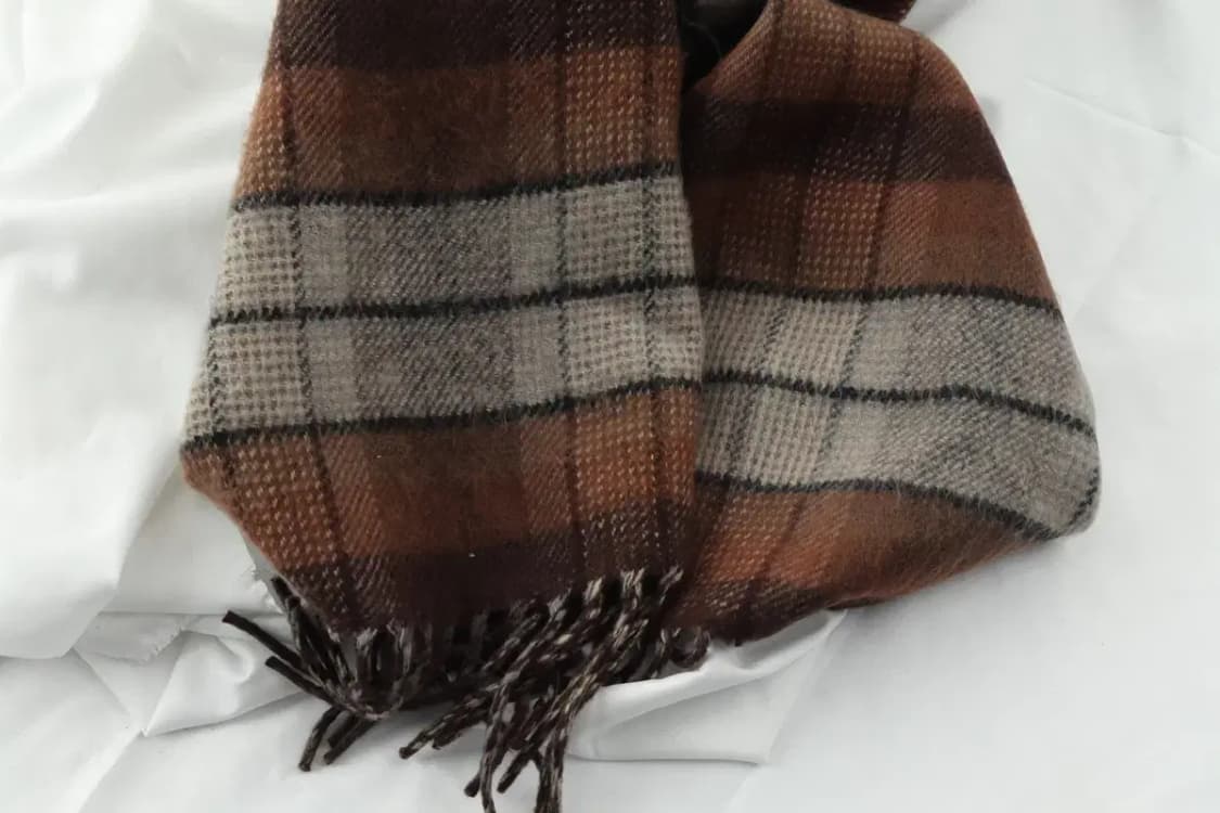 (F) 마리끌레르 목도리 머플러 사용감 체크 보들 따뜻-267E 상품이미지6