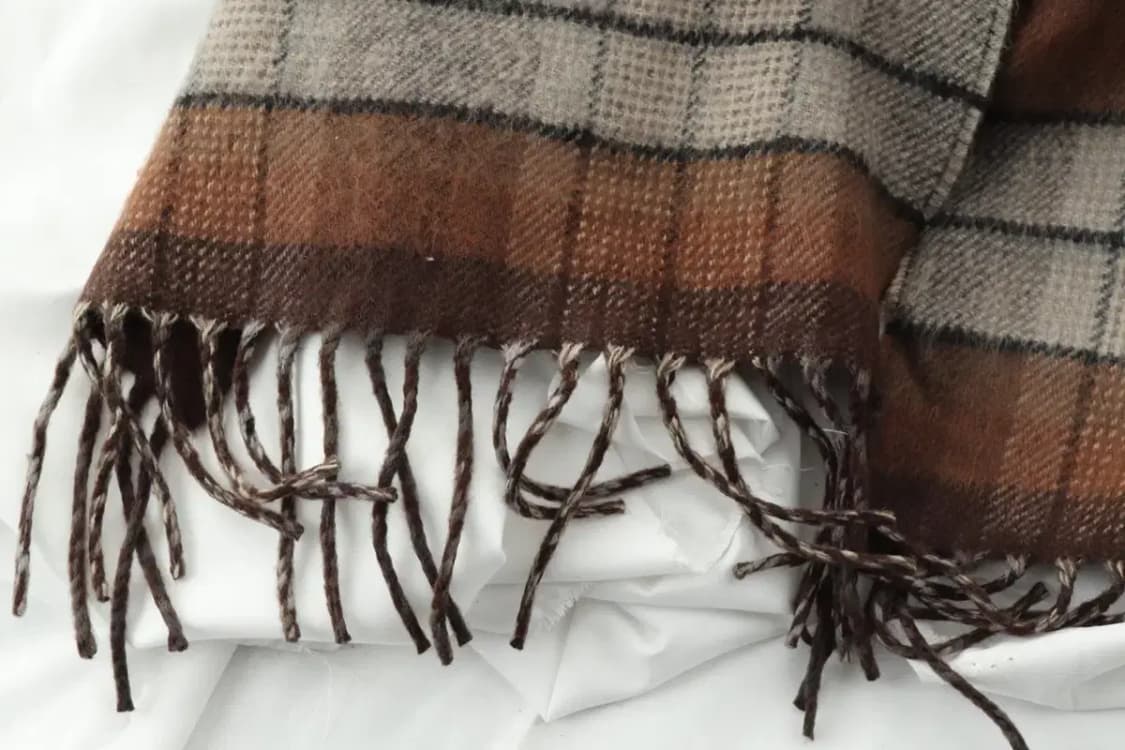 (F) 마리끌레르 목도리 머플러 사용감 체크 보들 따뜻-267E 상품이미지7