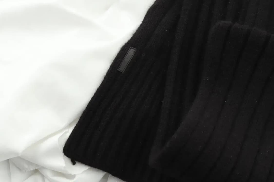 (F) 아르마니 목도리 머플러 보들 따뜻 블랙 블랙웨어 희귀-2680 상품이미지6