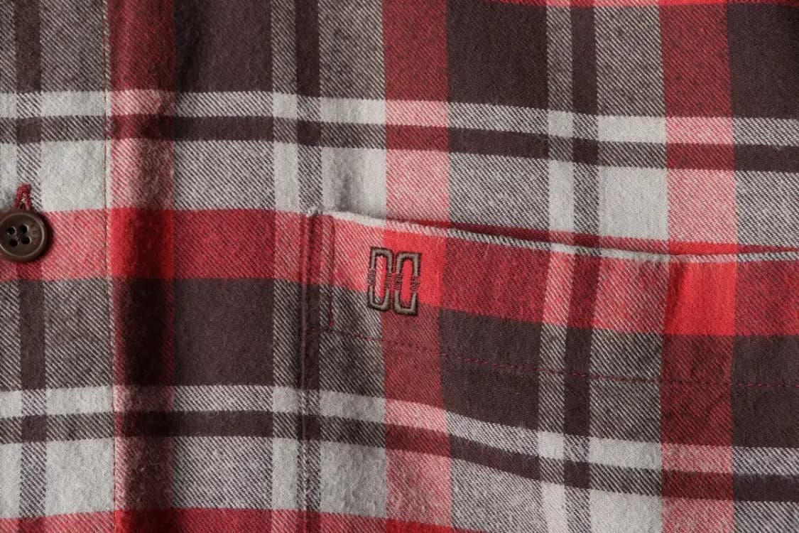 (L) 닥스 셔츠 남방 체크 컬러믹스 플란넬 겨울용 기모-1667D 상품이미지5