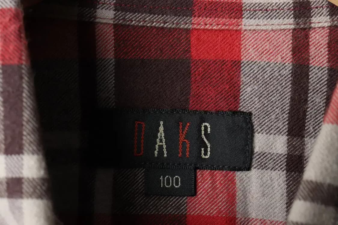 (L) 닥스 셔츠 남방 체크 컬러믹스 플란넬 겨울용 기모-1667D 상품이미지6