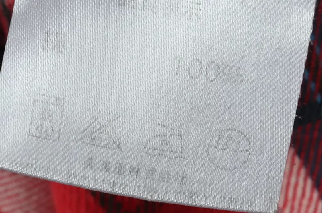 (M-L) 컨버스 셔츠 남방 체크 오렌지 아메카지 슬림핏-1667E 상품이미지7