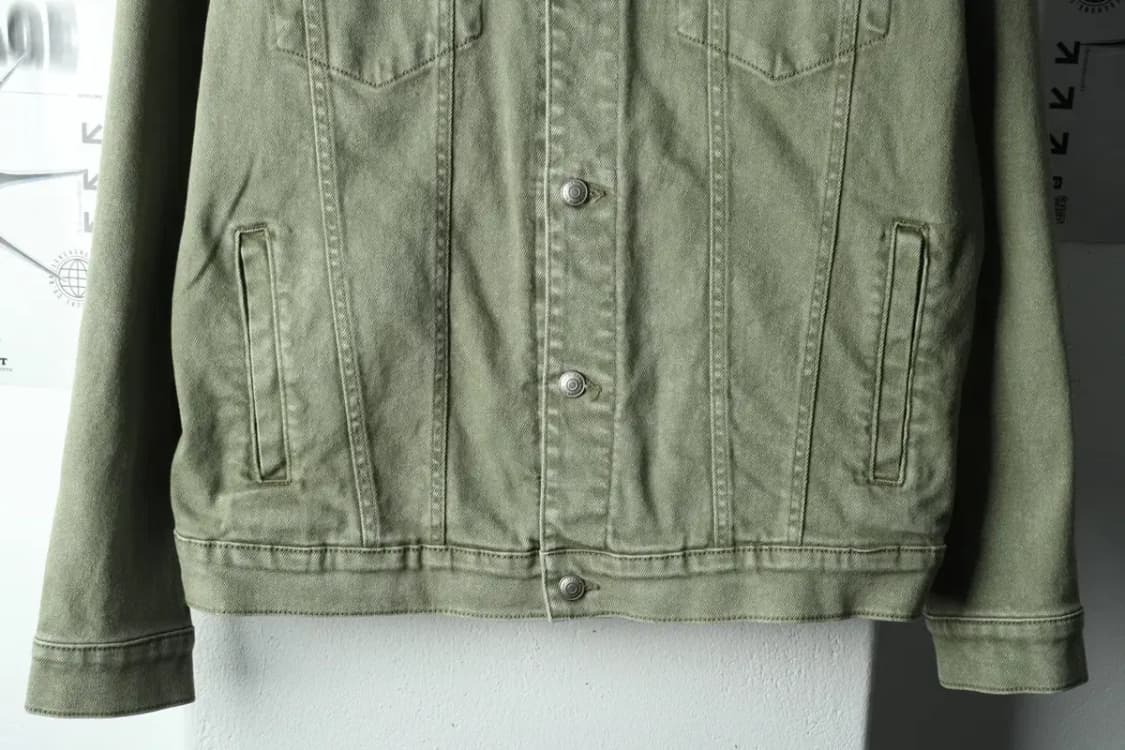 (2XL) 자라 집업 바람막이 점퍼자켓 빅사이즈 데님 트러커-16682 상품이미지4